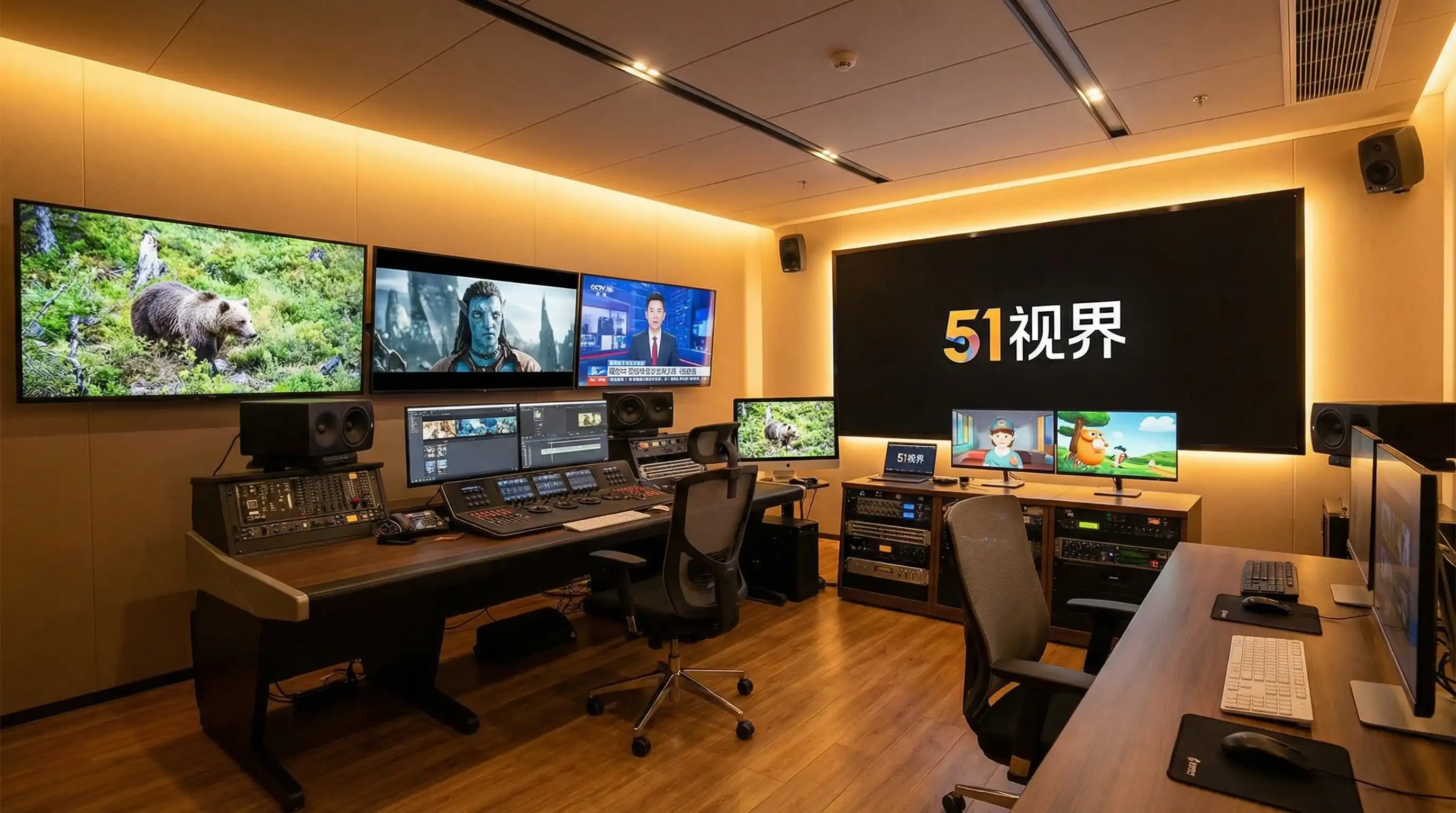 专业视频制作工作室内景 - 51视频 视频创作